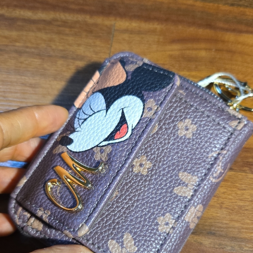 Disney Minnie Mouse Lavender Coin Purse - Picture 9 of 9